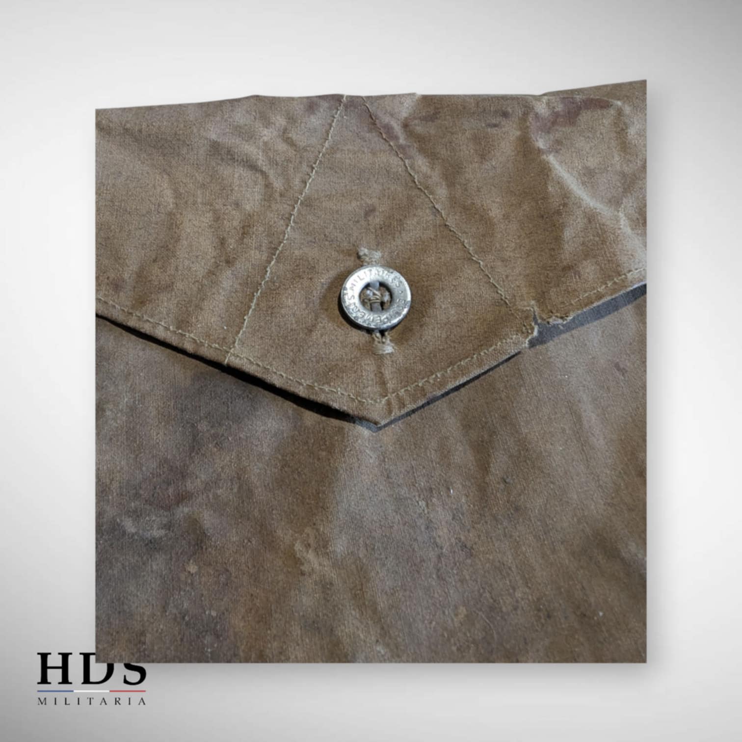 Musette pour masque à gaz M2 Français ww1