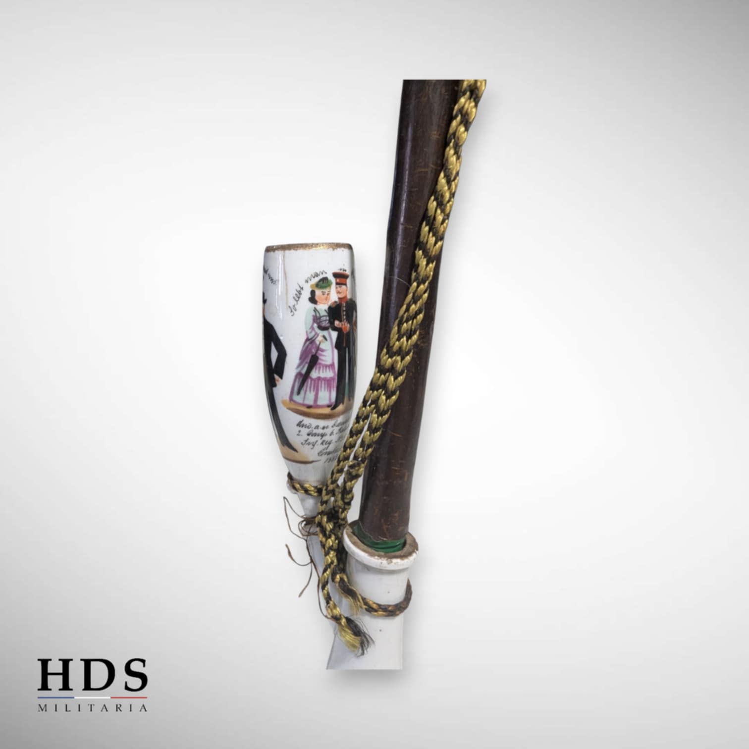 Pipe réserviste Allemand ww1 Constance 114 IR