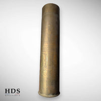 Douille 75mm artisanat de tranchée ww1