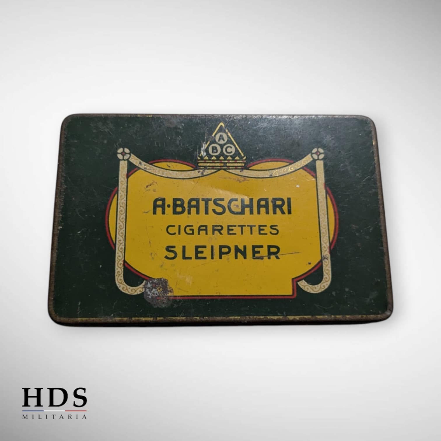 Boîte de cigarettes ww1 fabrication Suisse