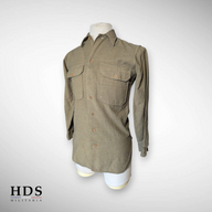 Chemise moutarde US WW2 m37