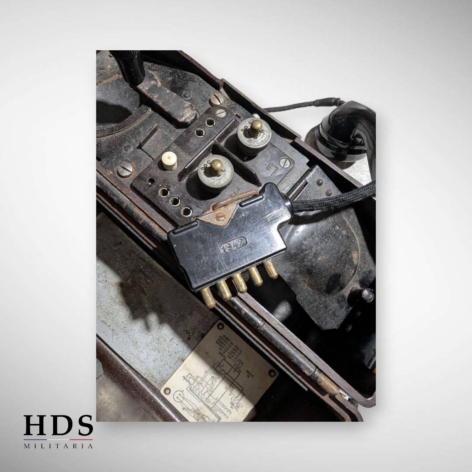 Téléphone de campagne allemand ww2