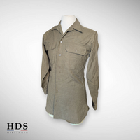 Chemise moutarde US ww2 m37 14.5x32