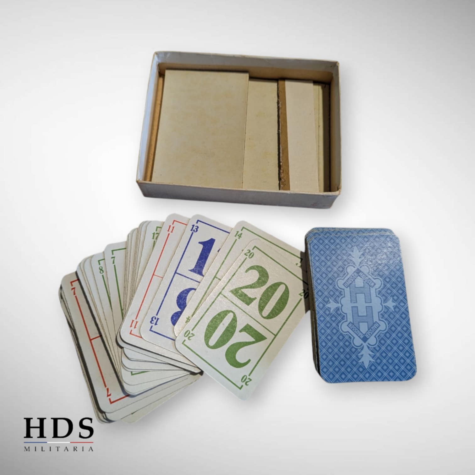 Jeu de cartes allemand ww2
