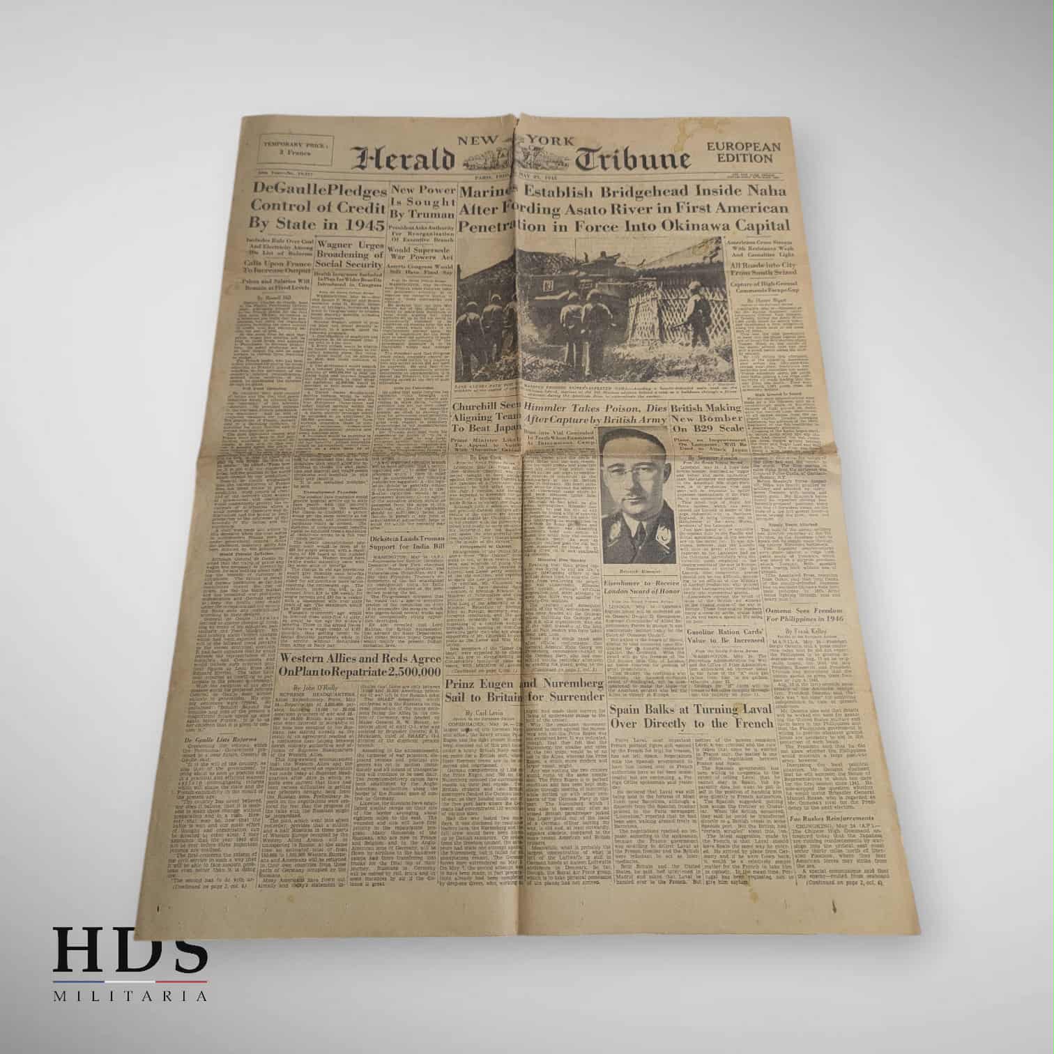Journal US ww2 Marine's au Japon Mai 1945