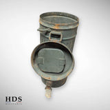 Boîtier masque à gaz allemand ww2 + épave masque