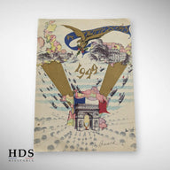 Carte joyeux Noël US ww2 Paris 1944
