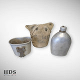 Gourde US ww2 complète marquage pochoir