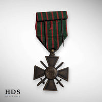Médaille Croix de Guerre 1914 - 1918 avec palme