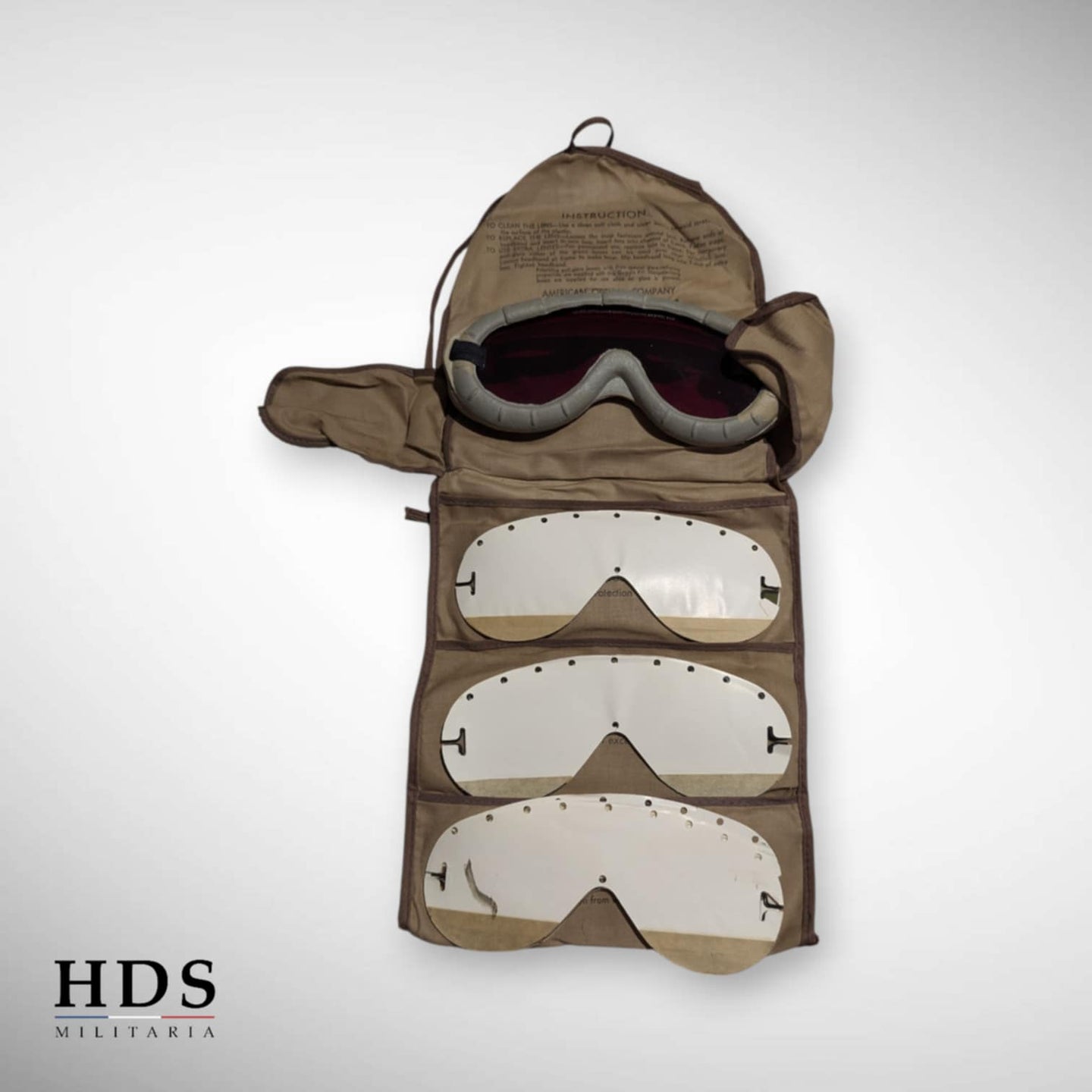 Lunettes tankiste US ww2 polaroid No 1021