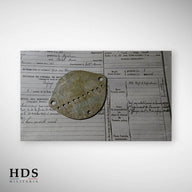 Plaque d'identité ww1 149 & 109 RI Zouave