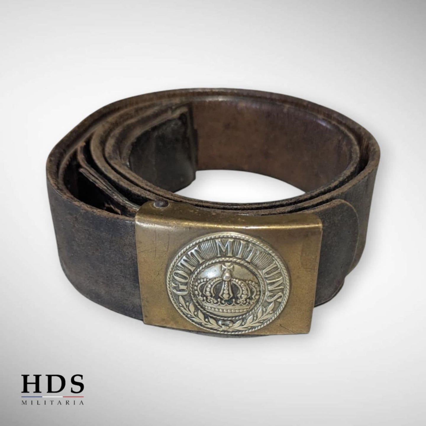 Ceinturon Allemand ww1 Boucle Prussienne