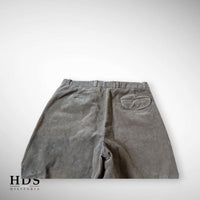 Pantalon velours côtelé brun type FFI ww2