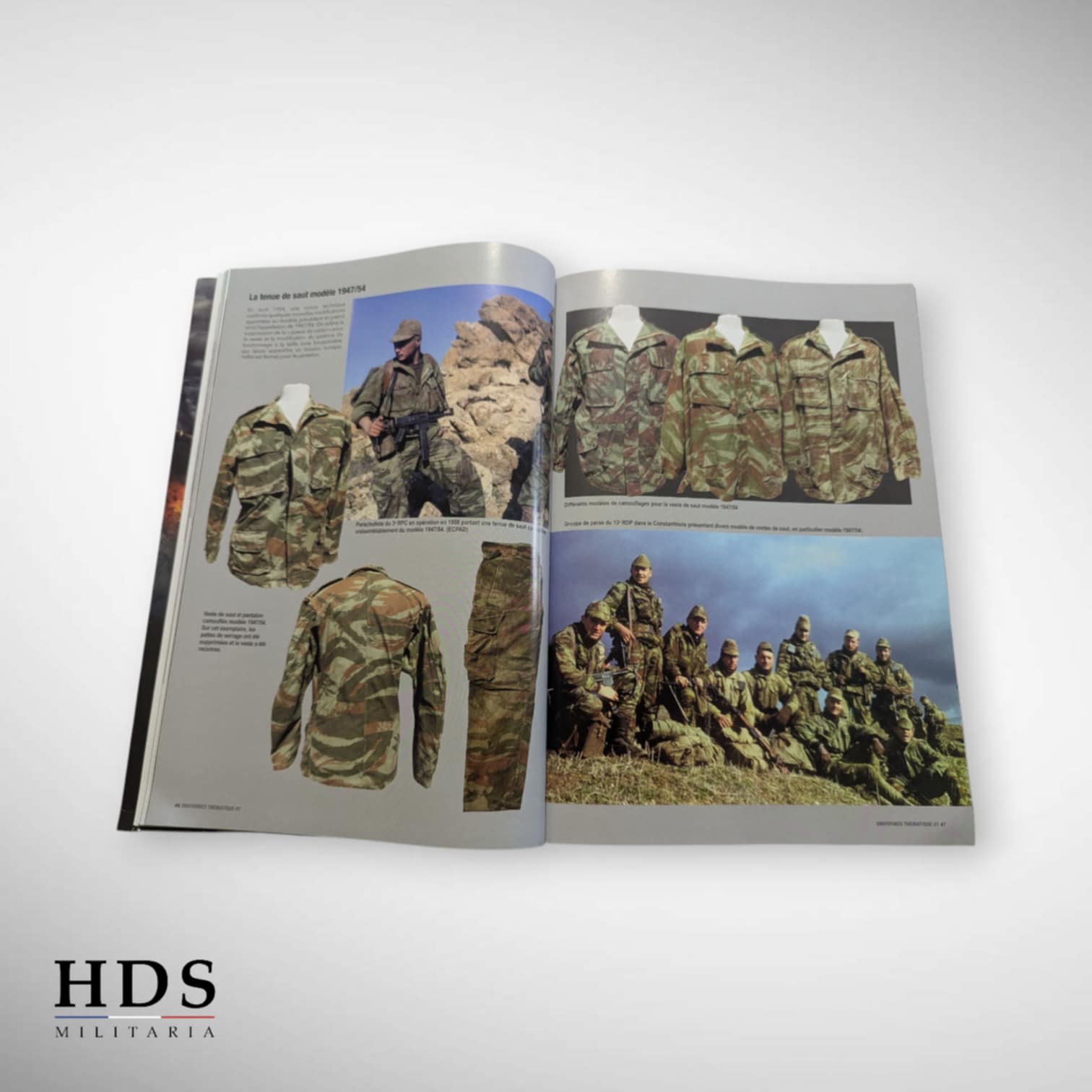 Uniformes #7 La 10e Division Parachutiste paras en Algérie 1956-1961