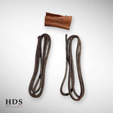 Paire de lacets en cuir ww2