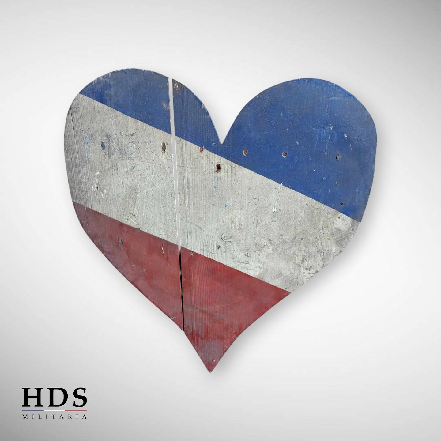 Grand cœur porte drapeaux Libération ww2