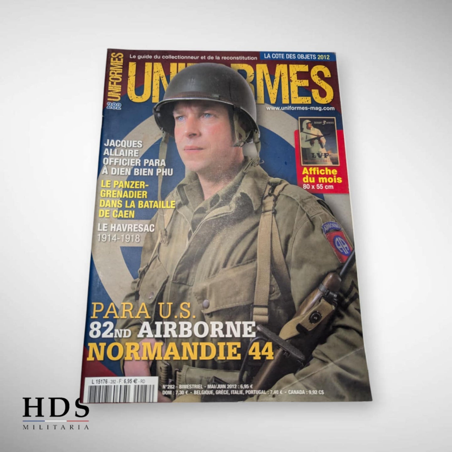Uniformes #282 Para US 82nd Airborne Normandie 1944