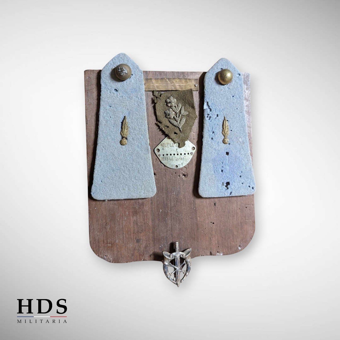 Cadre Souvenir soldat armée d'Afrique ww2