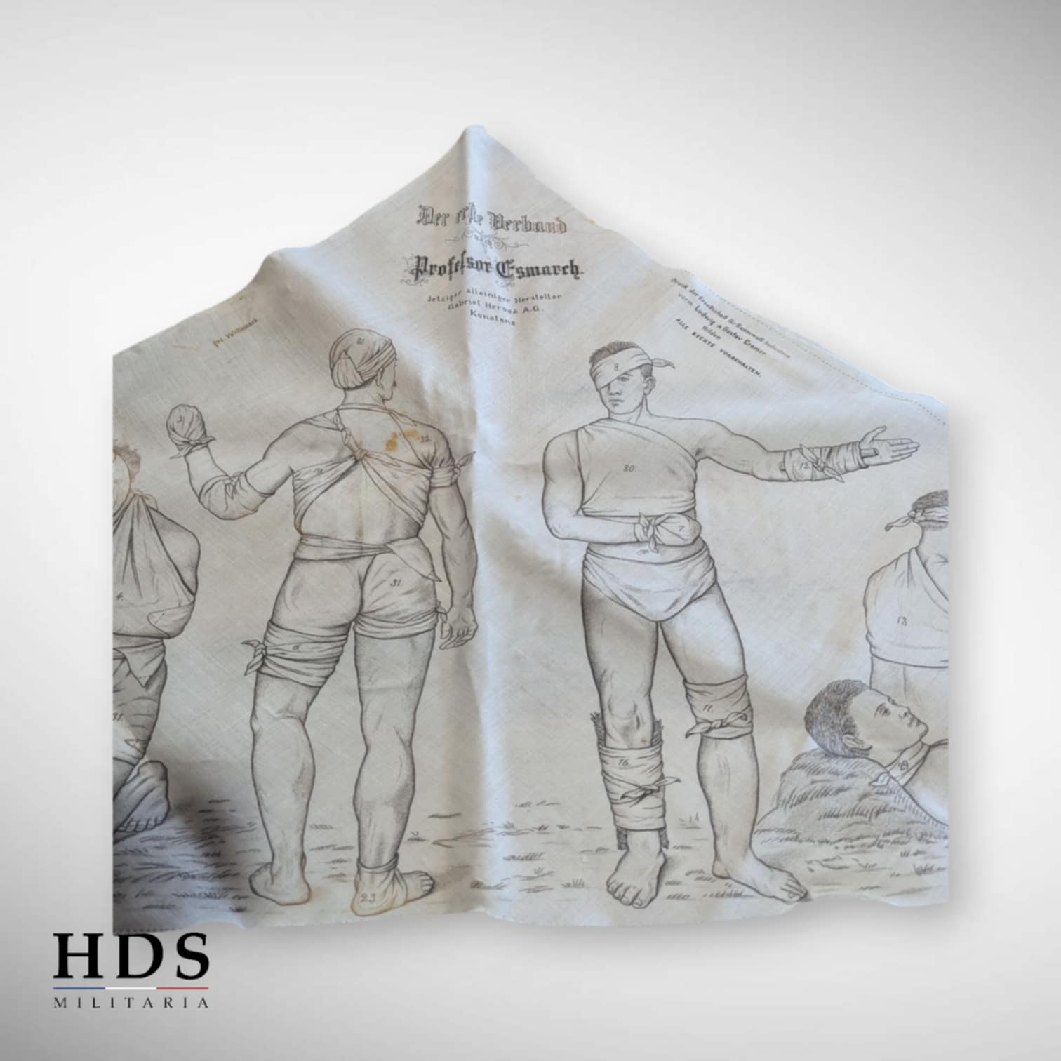 Foulard médical allemand ww1