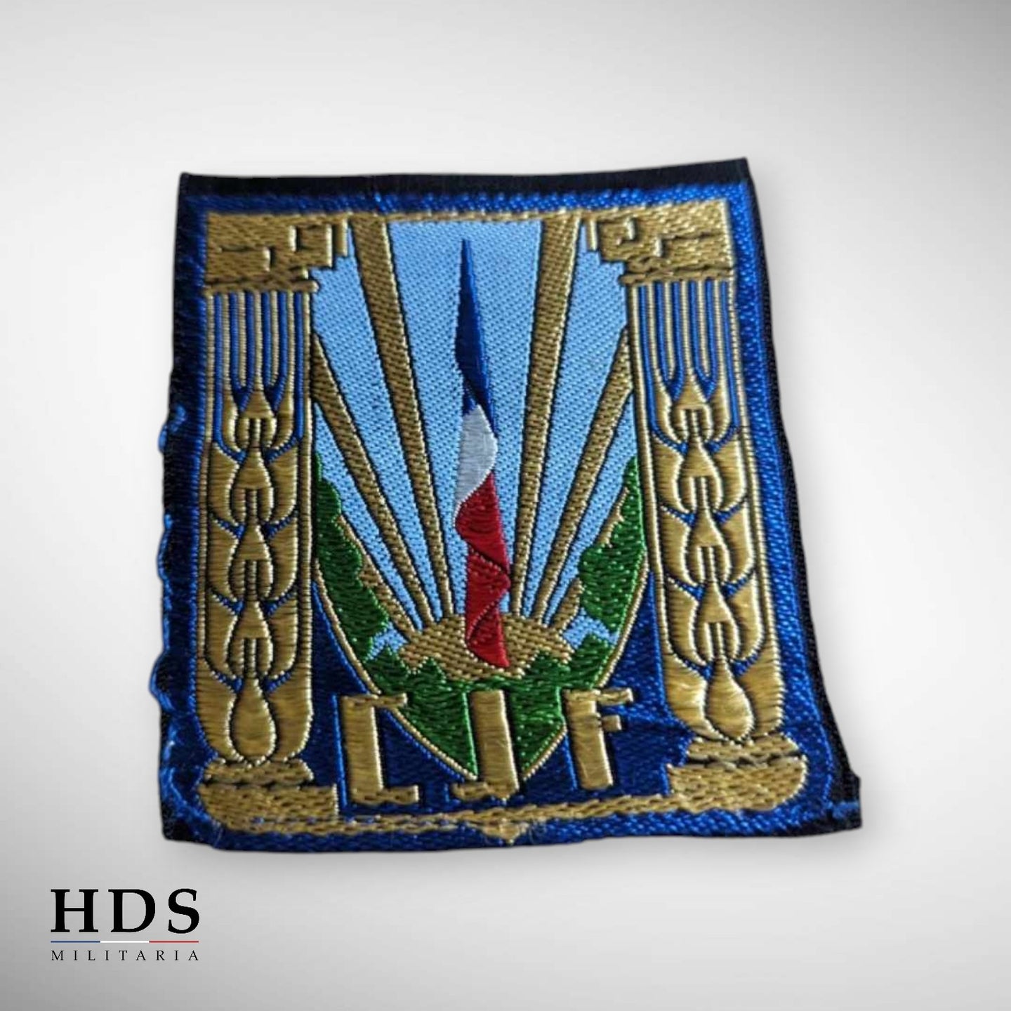 Insigne tissus CJF général ww2