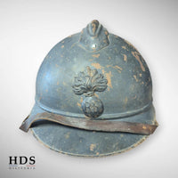 Casque Adrian m15 Infanterie ww1 nominatif