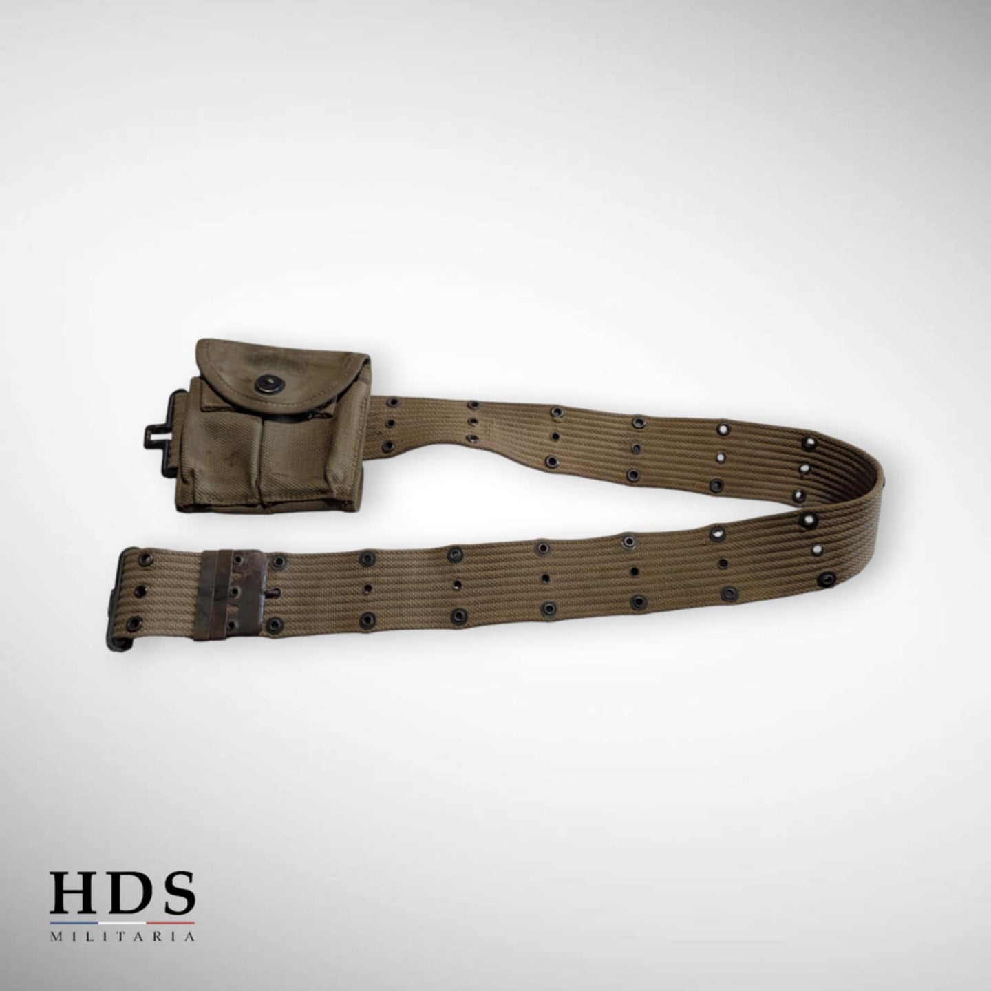 Ceinturon m36 US ww2 + porte chargeur USM1 1943 Vosges
