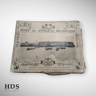 Album photo Apprentis Mécaniciens Lorient 1911 ww1