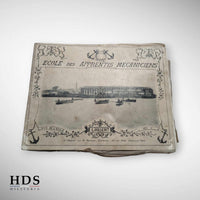 Album photo Apprentis Mécaniciens Lorient 1911 ww1