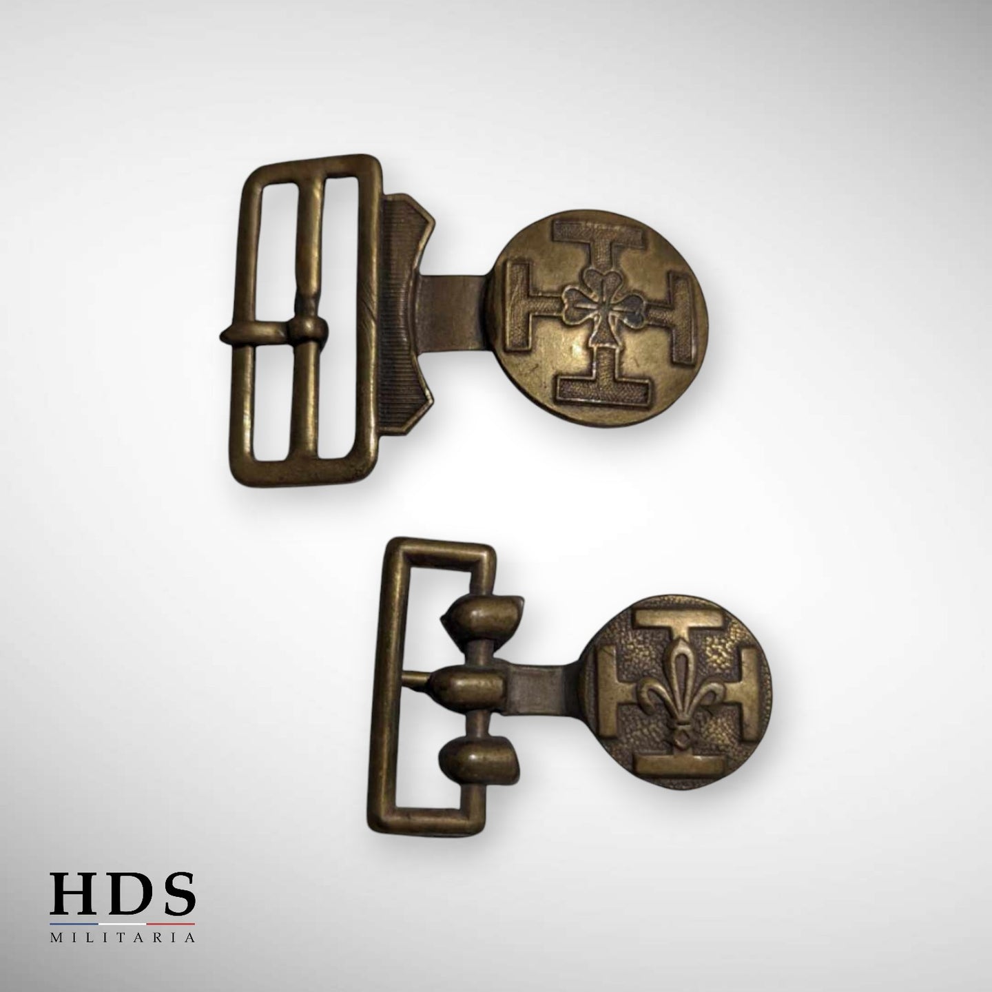 Boucles de ceinturon de Scout Français ww2