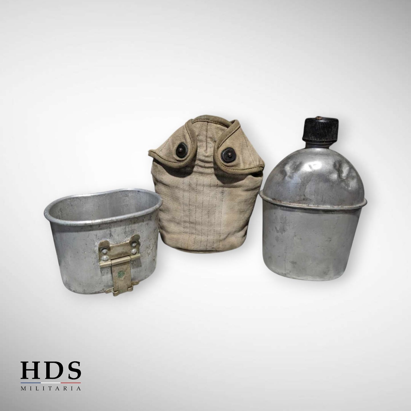 Gourde US ww2 complète od3
