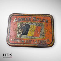 Boîte de tabac Armée Belge ww1