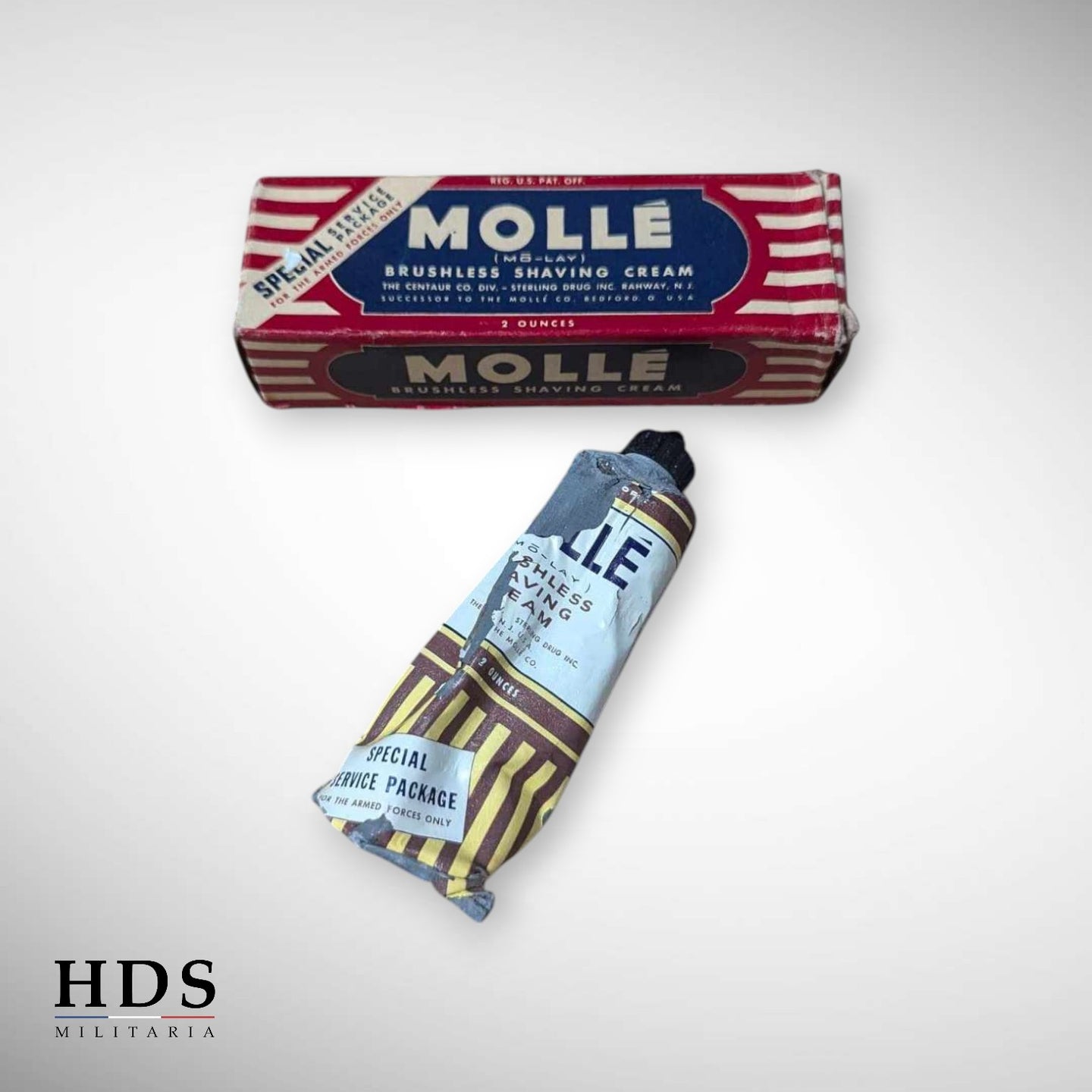 Crème à raser Mollé US ww2