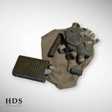 Masque à gaz Us ww2 1ere Armée Française