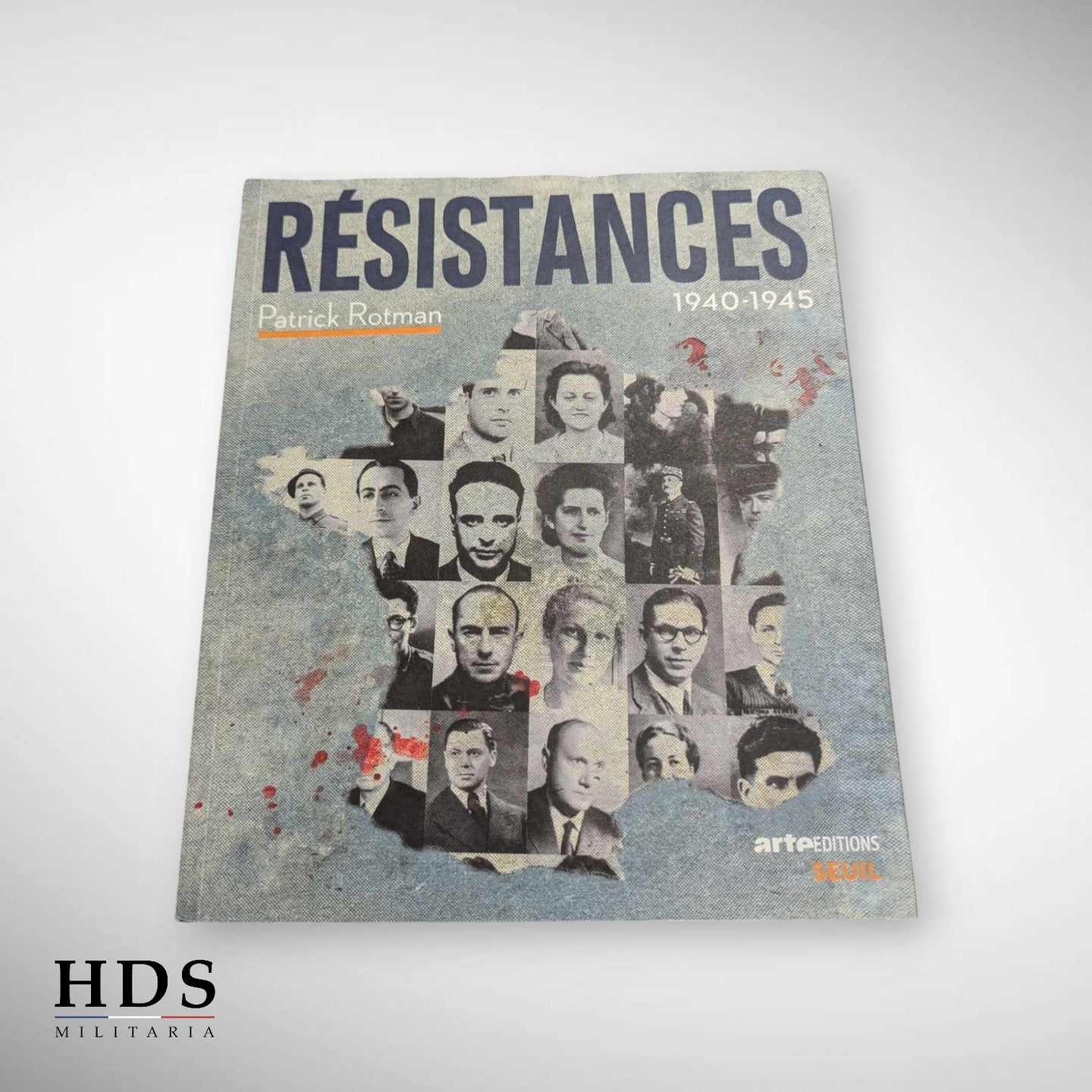 Livre Résistances 1940-1945 Patrick Rotman