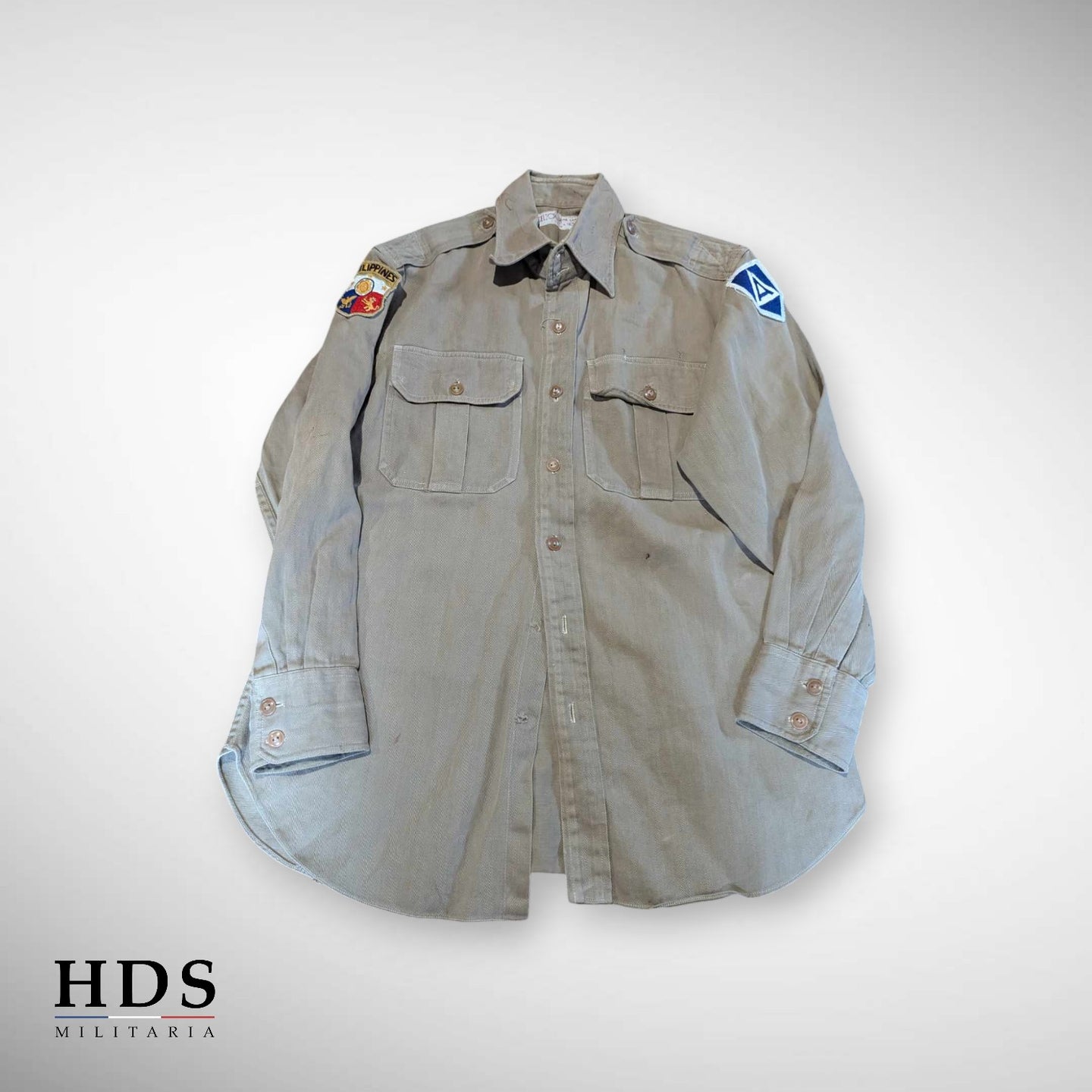 Chemise US officier ww2