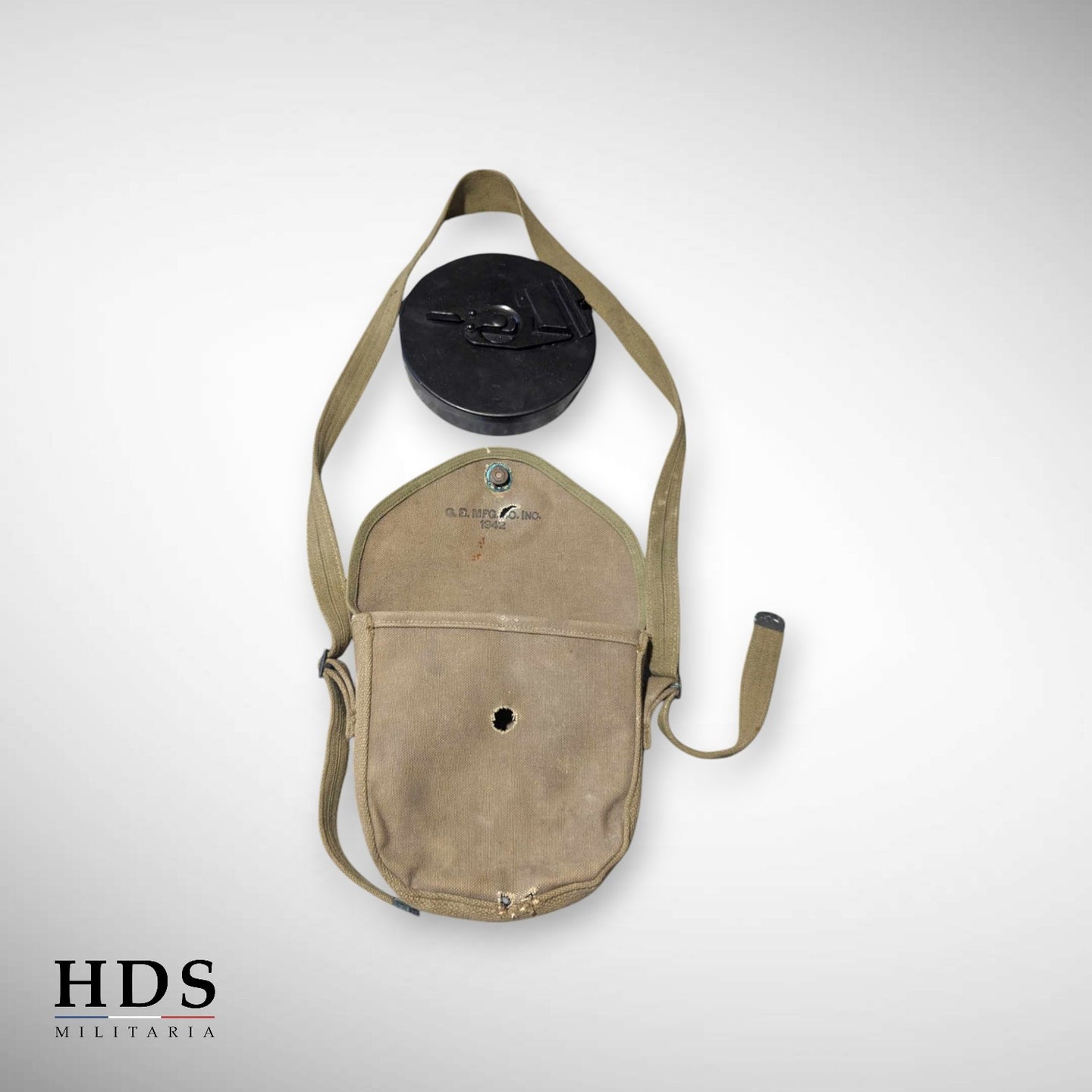 US Thompson round magazine holder ww2