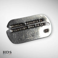 Plaque d'identité dog tag US ww2