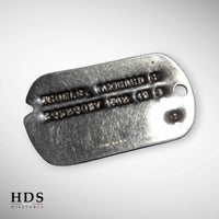 Plaque d'identité dog tag US ww2