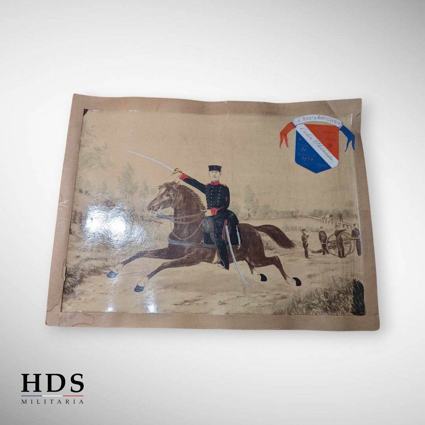 Cadre photo ww1 4e Régiment Infanterie 1900