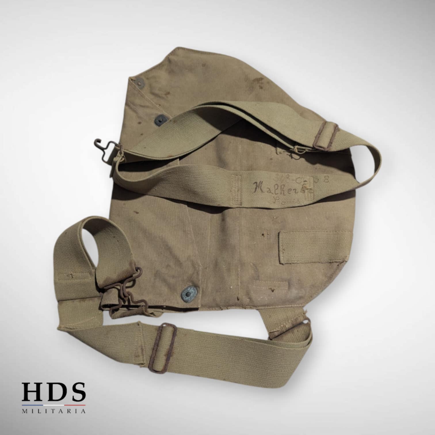 Masque à gaz Us ww2 1ere Armée Française