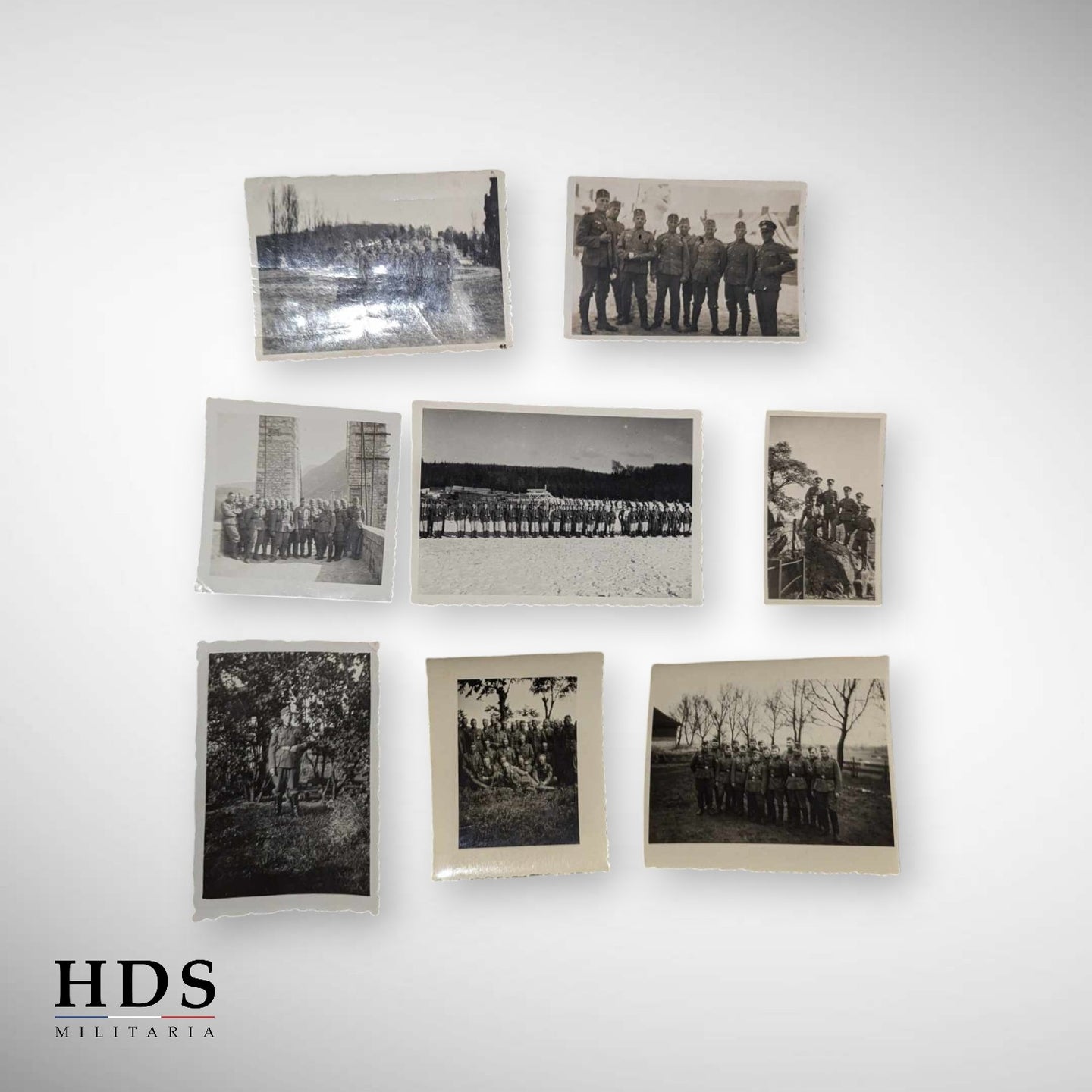 Lot of 8 German WW2 photos
