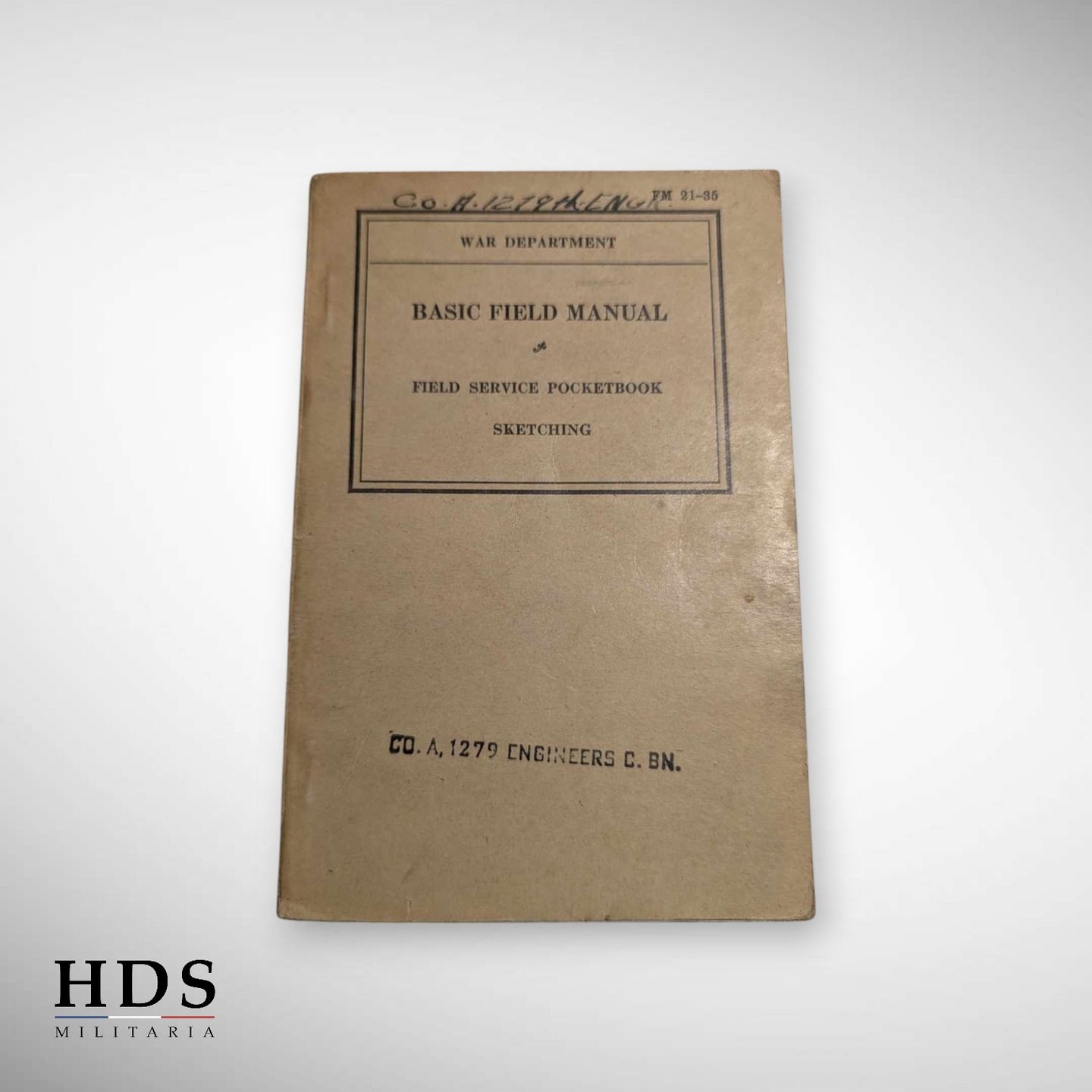 US 1939 WW2 instruction booklet