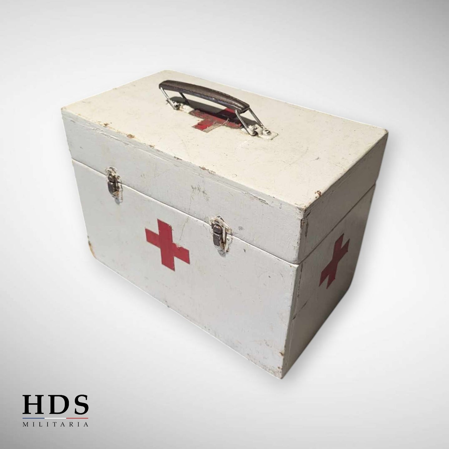 Caisse médicale en bois France 40 ww2