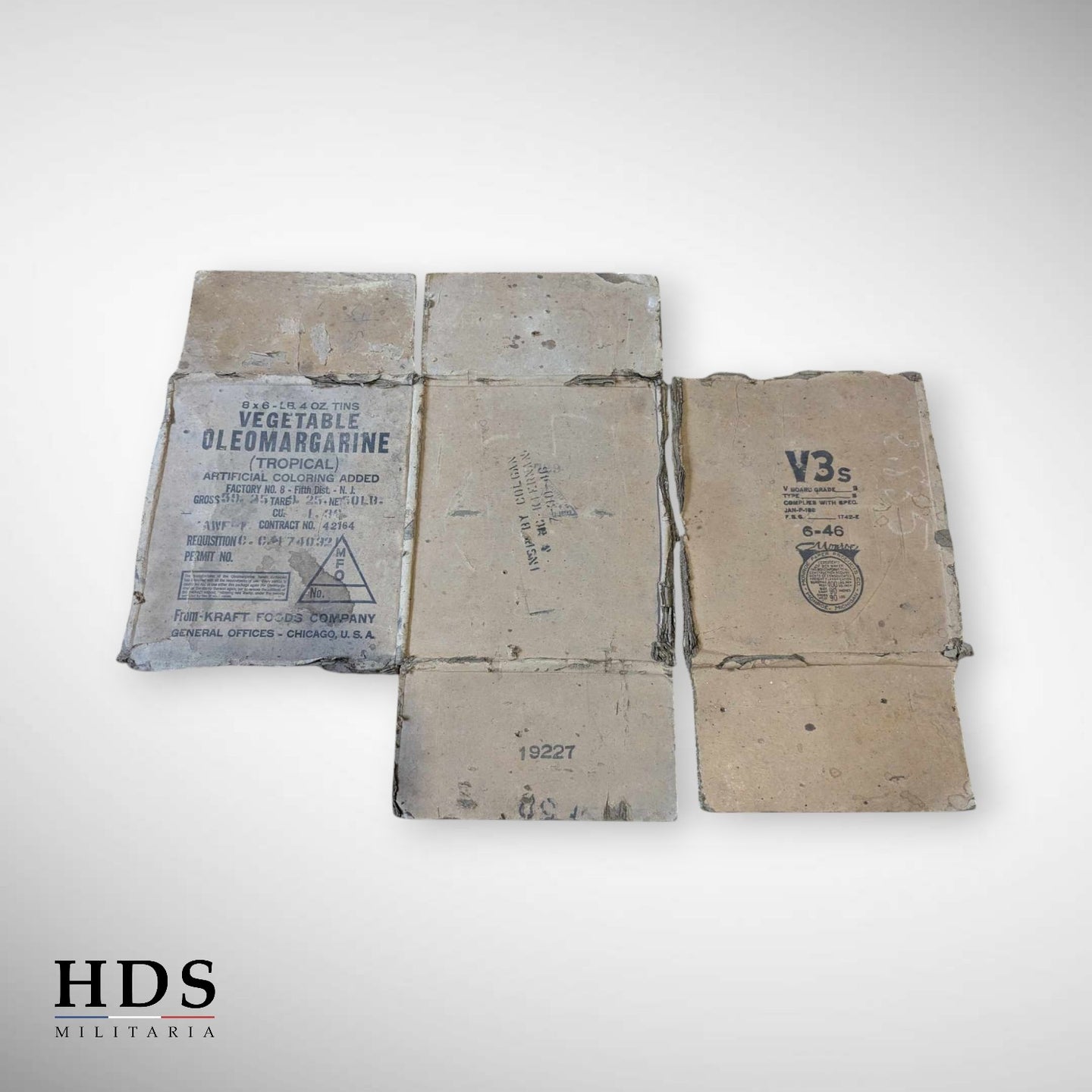 Carton de ration US V3