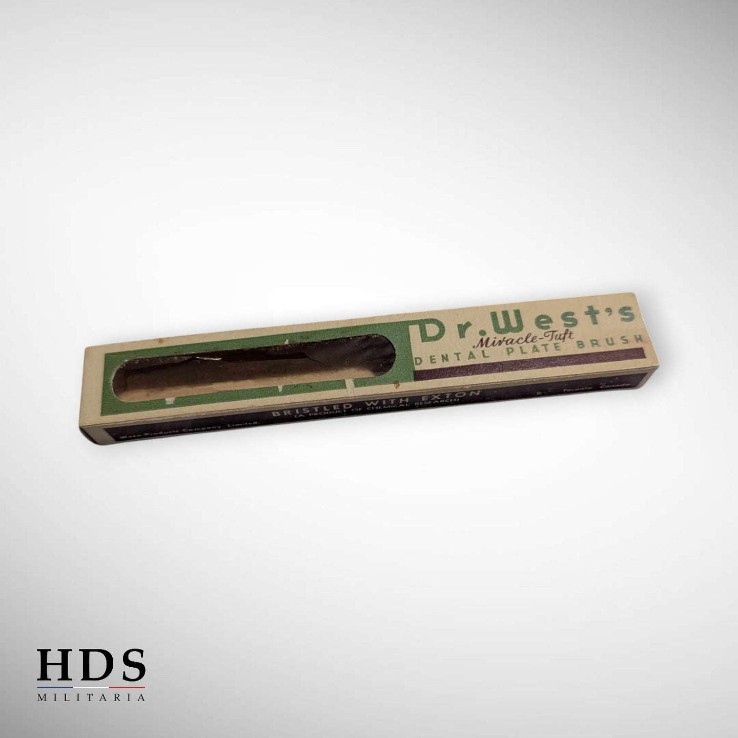 US WW2 toothbrush case