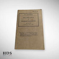 US WW2 instruction booklet, serial number