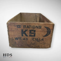 Caisse ration KS US ww2 Kellogg