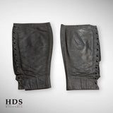 Paire de guêtres jambières ww1 noires