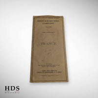 Carte de France US ww2 1944 Alsace