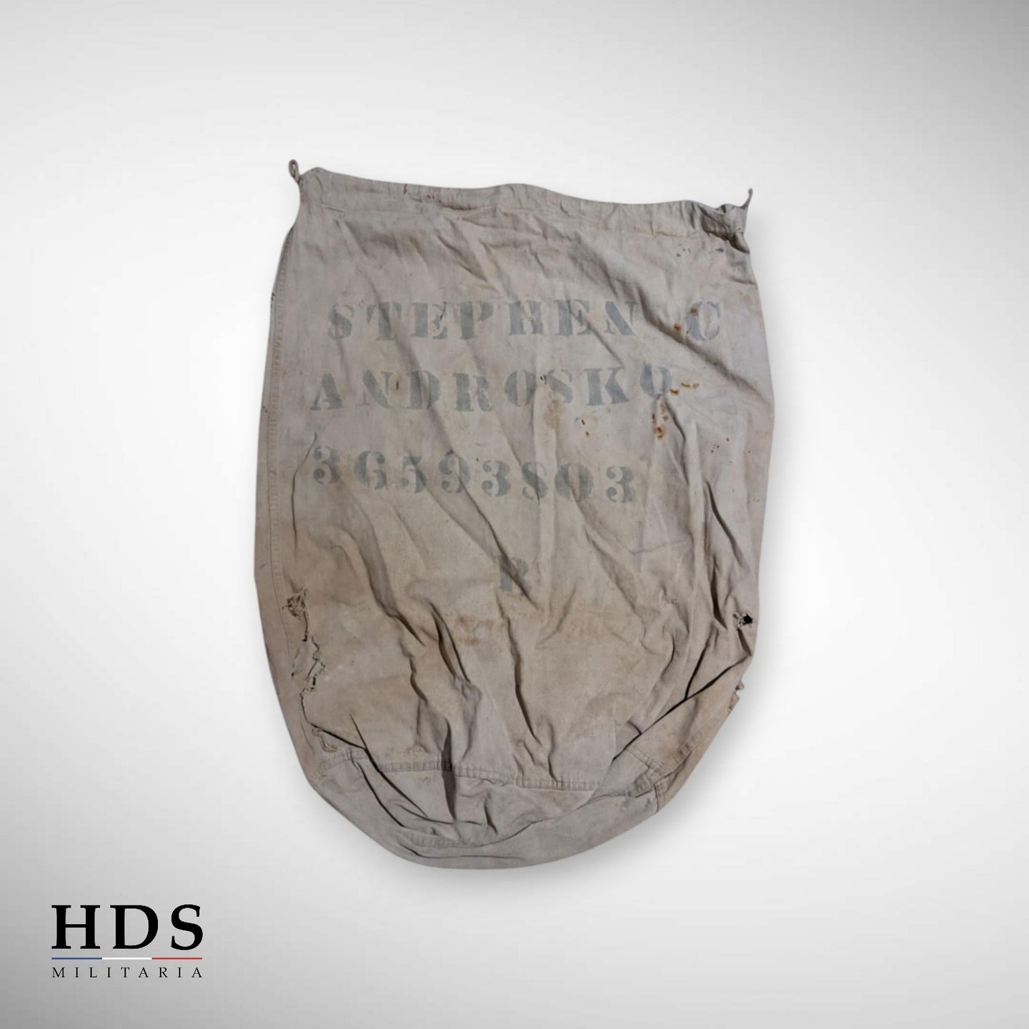 Sac paco US ww2 nominatif